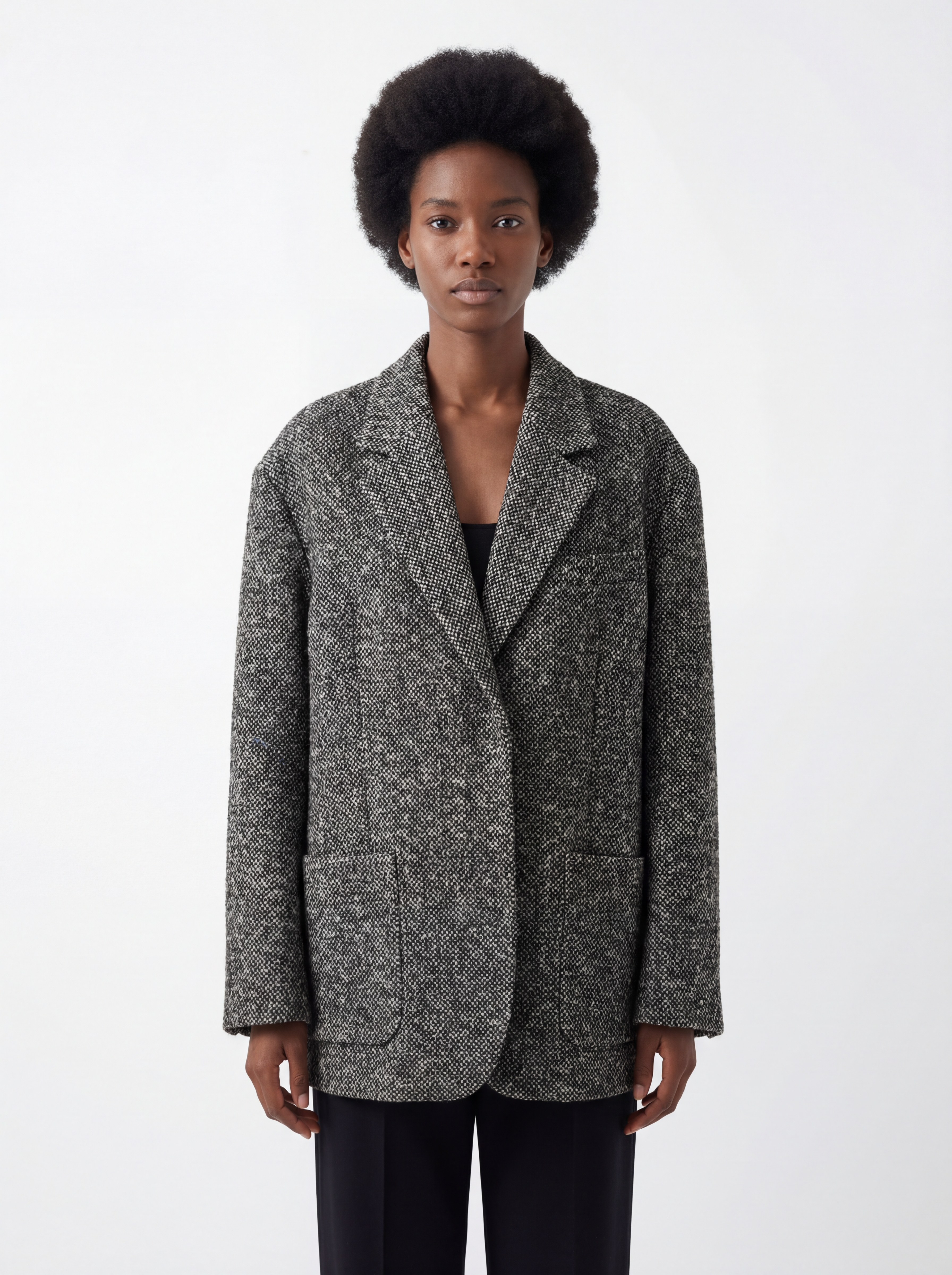 Oversized Wool Blazer