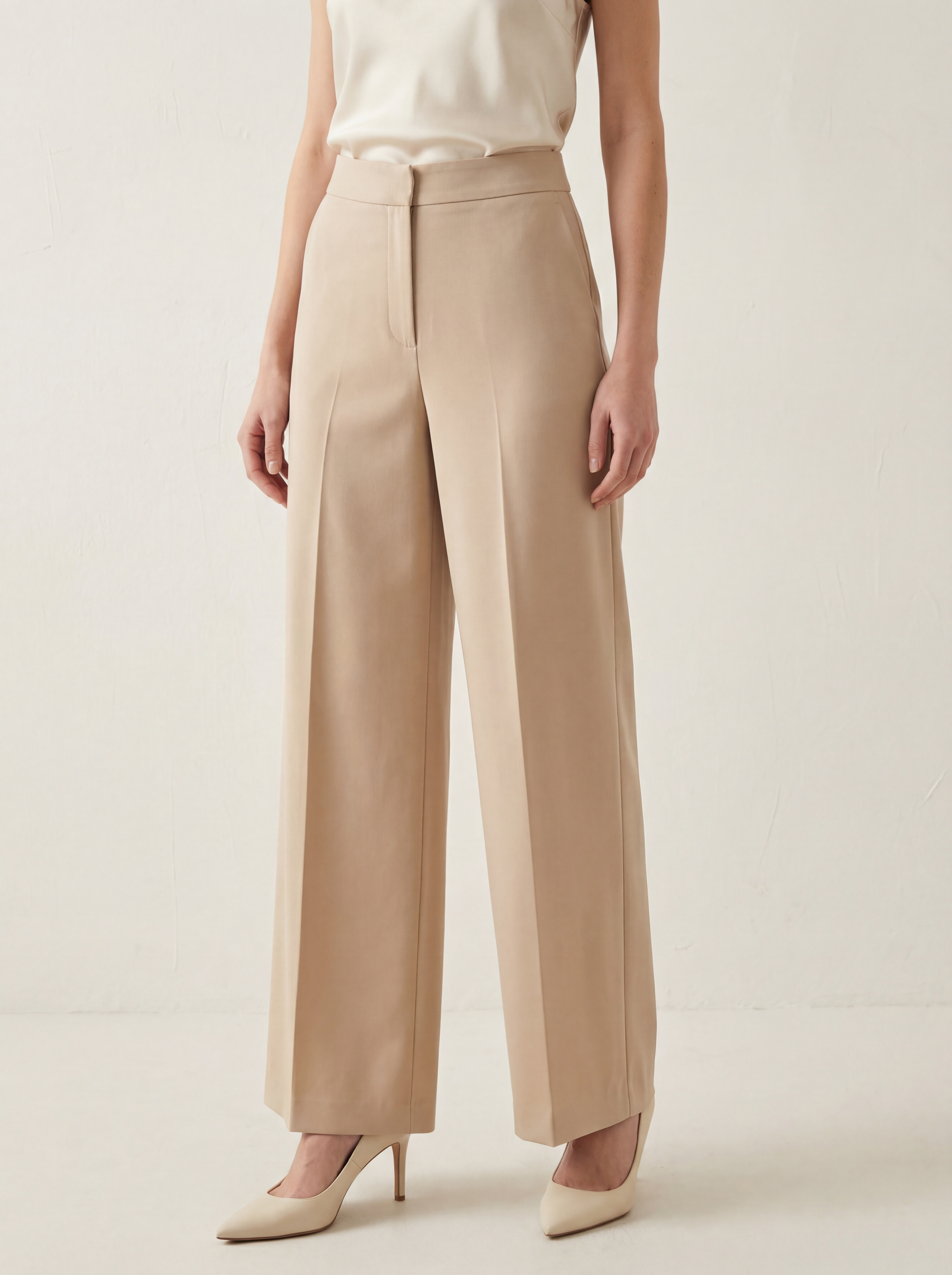 Wide Leg Trousers